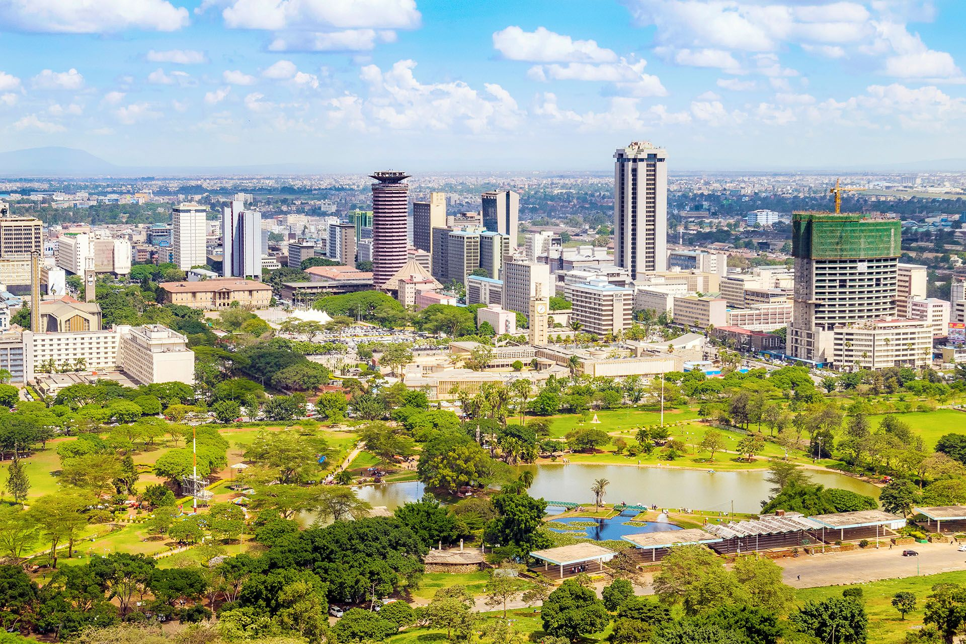 Nairobi largest city of Kenya