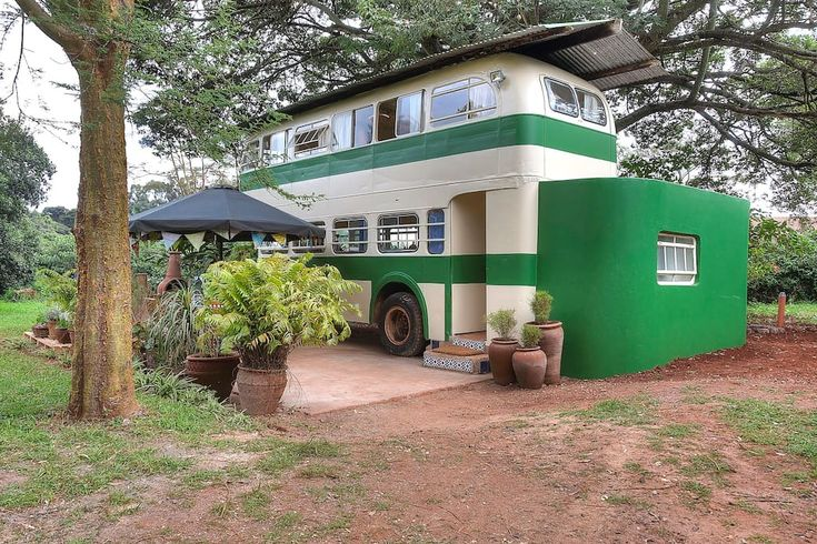 Double-Decker School Bus Accommodation in Nairobi